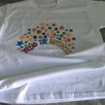 White Spread the Happiness T-Shirt